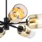 Designers Fountain Gatsby 6-Light Matte Black Mid-Century Modern Geometric Chandelier for Dining Rooms D306M-6CH-MB - alternate 6